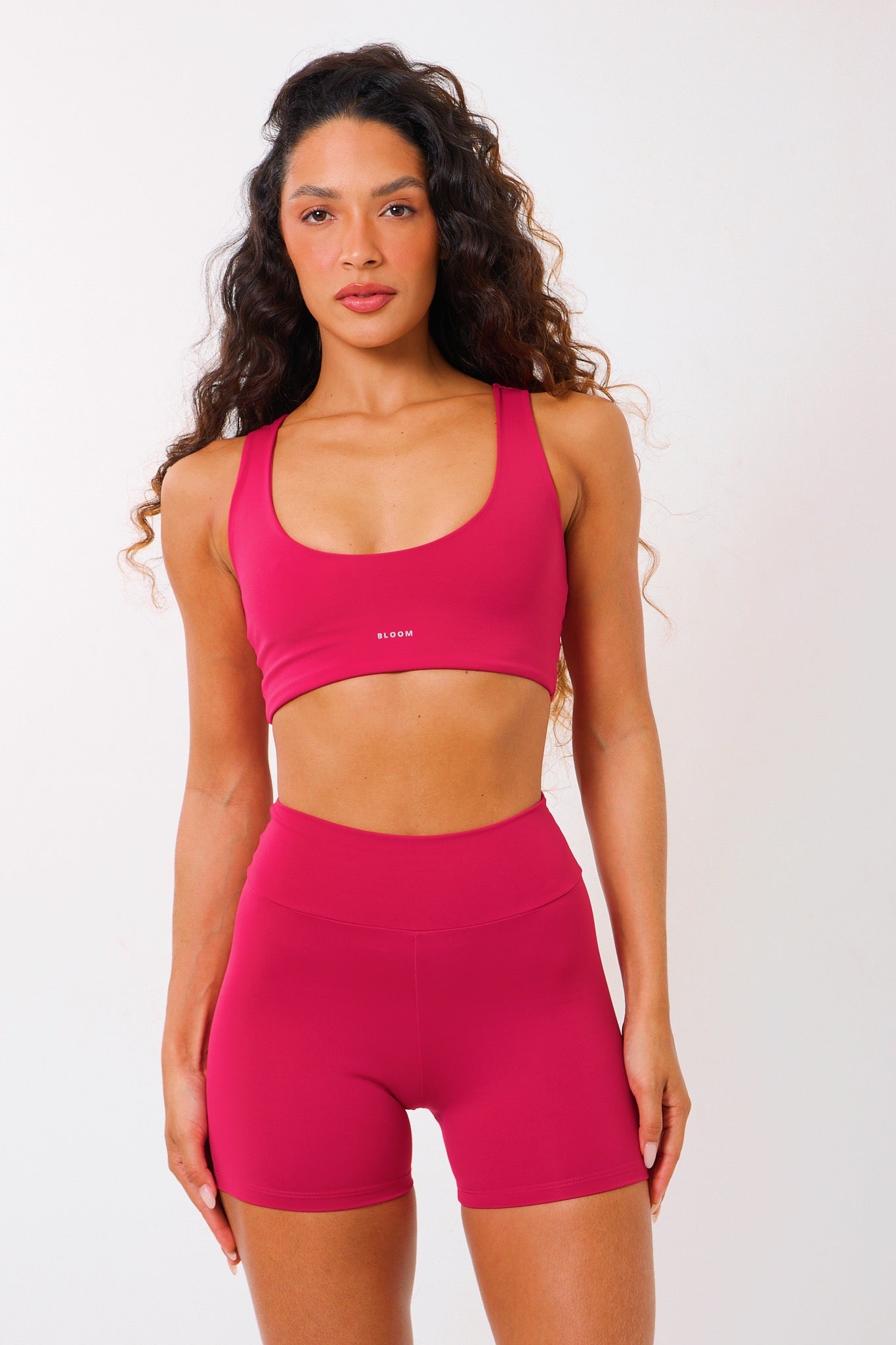 Cropped Essentials Magenta