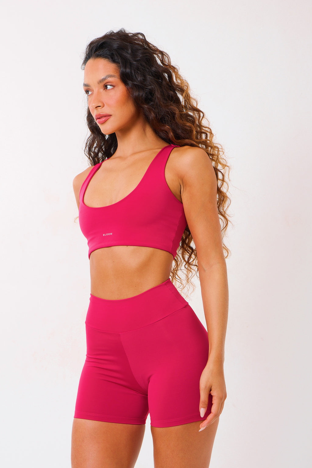 Cropped Essentials Magenta
