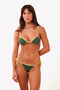Conjunto Biquini Brasil Crochê