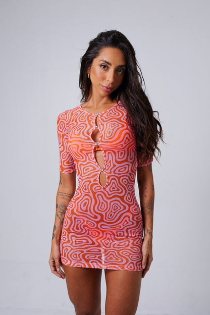 Vestido Lari Geometric