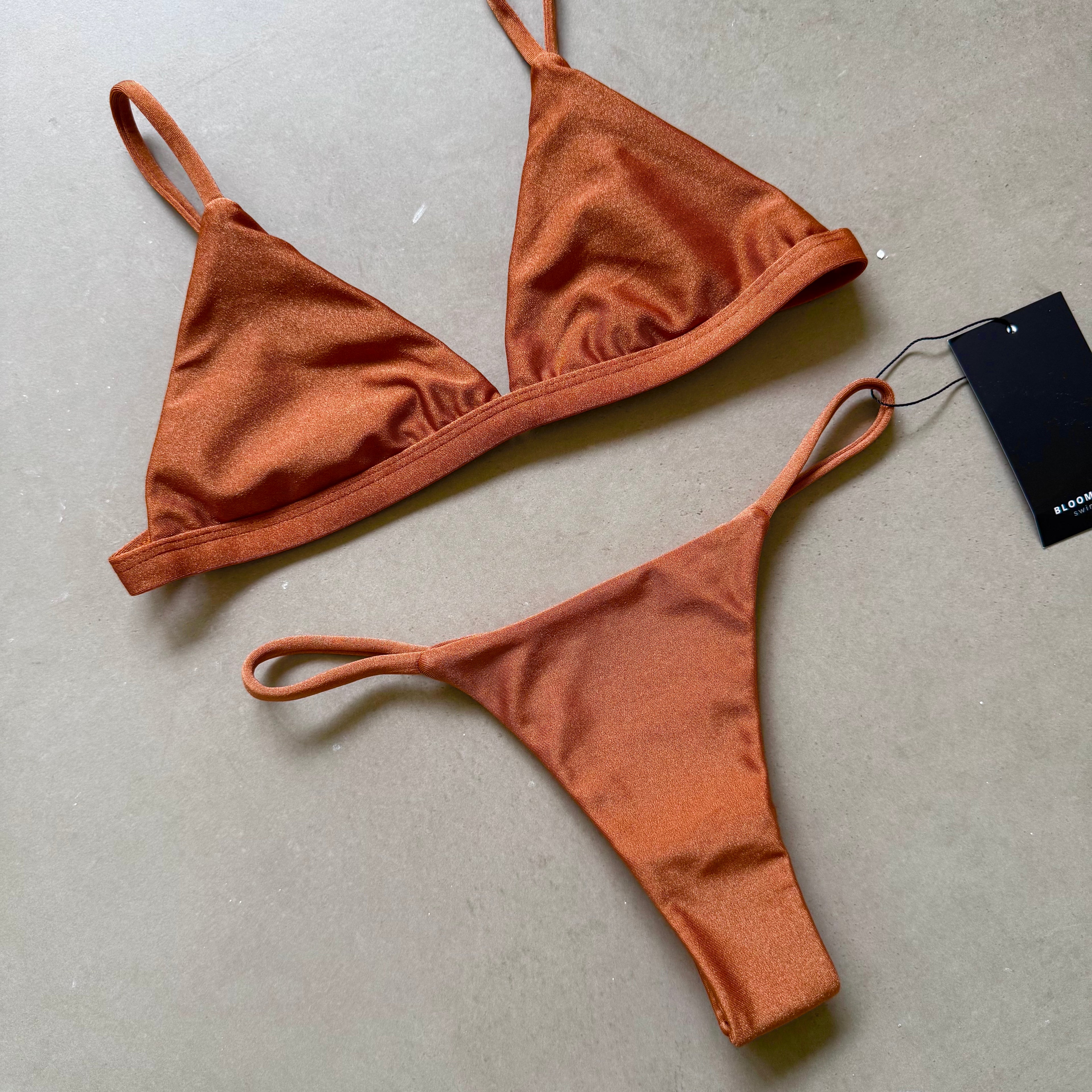 Conjunto Sofia + Santorini Bronze