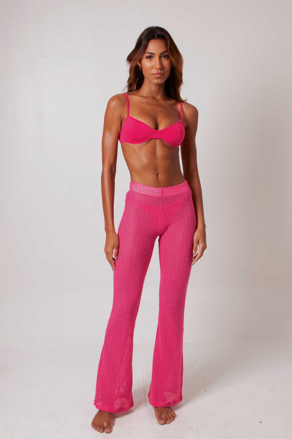 Calça Venice Pink (tricô)