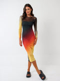 Vestido Lahaina Sunset