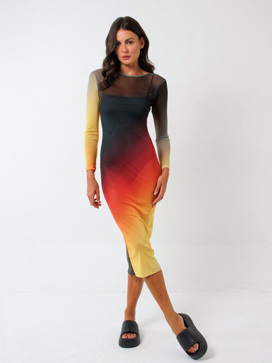 Vestido Lahaina Sunset
