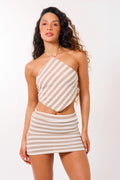 Conjunto Bata + Saia Lanikai Caramel