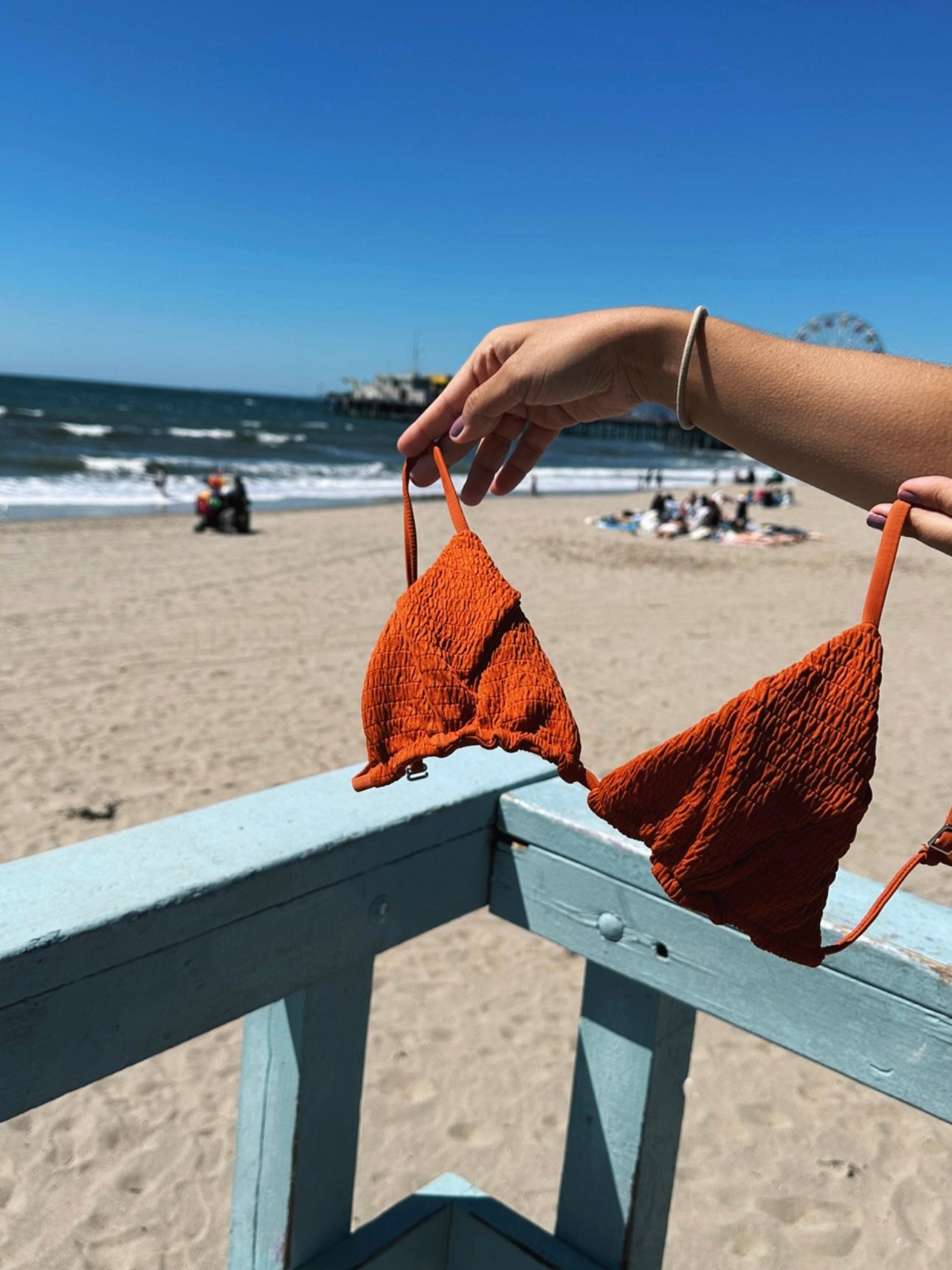 Top Tulum White (plissé)