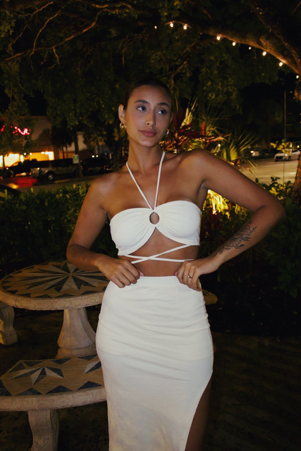 Capri Vanilla skirt