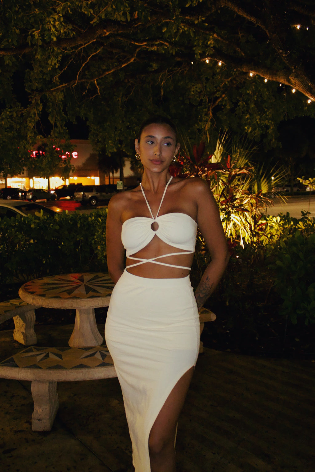 Capri Vanilla skirt