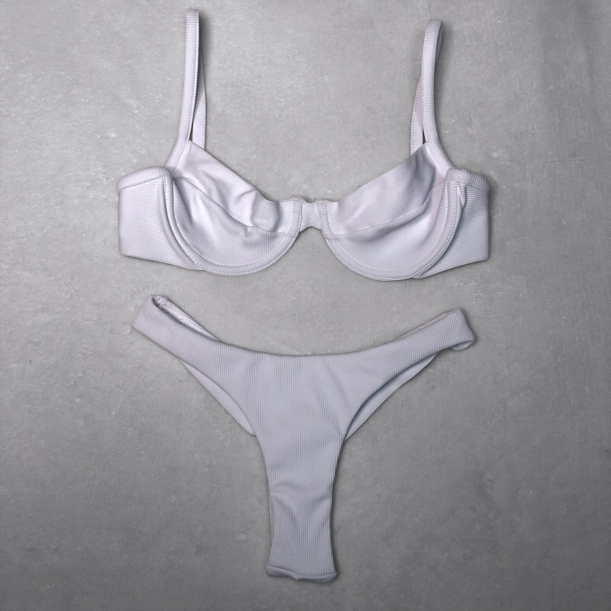 Bottom Frida White (canelado)