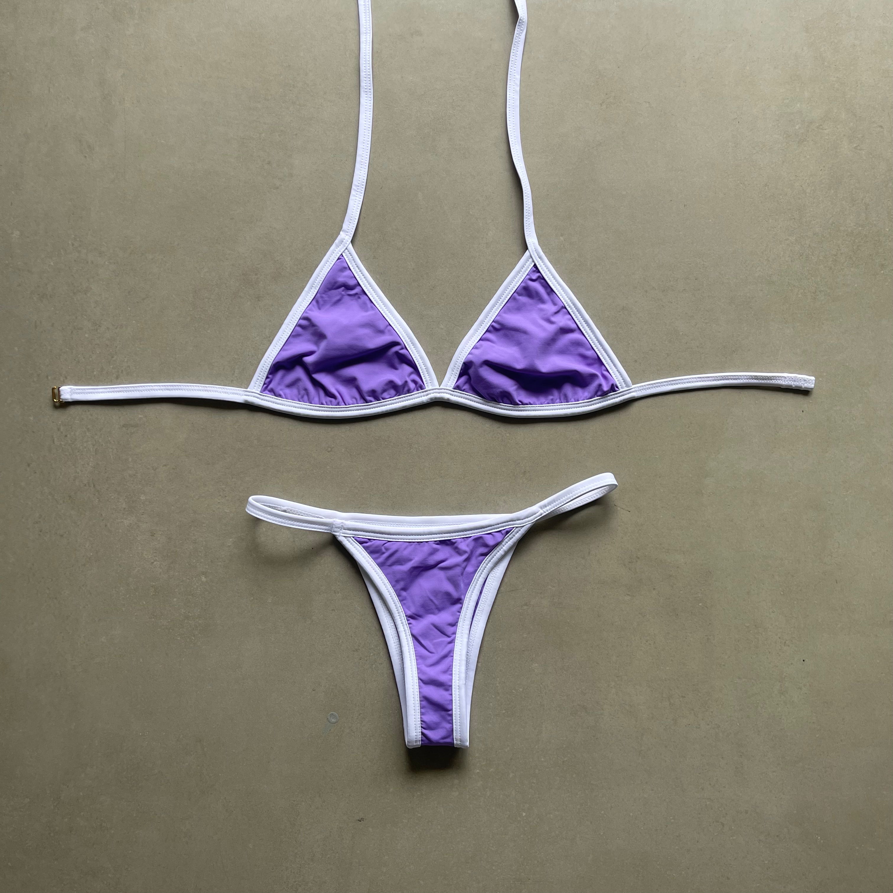 Conjunto Joy Lavanda & White