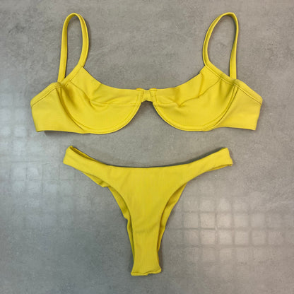 Bottom Frida Yellow (canelado)