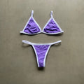Conjunto Joy Lavanda & White