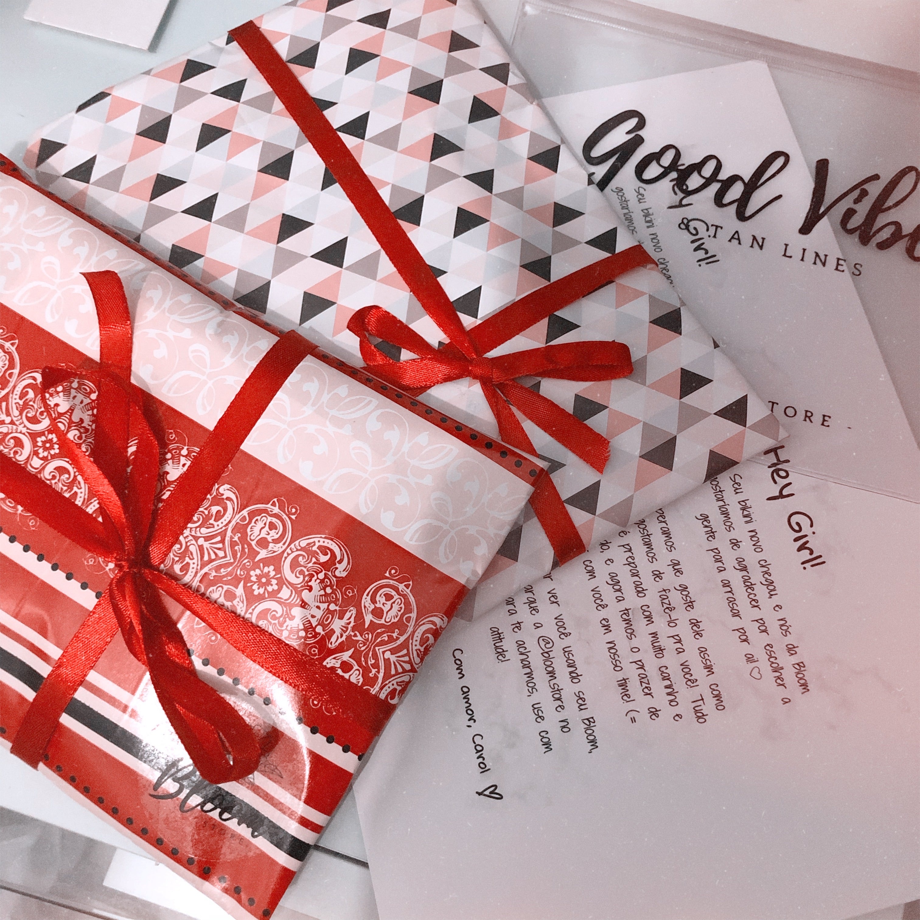 Embalagem pra presente ♡