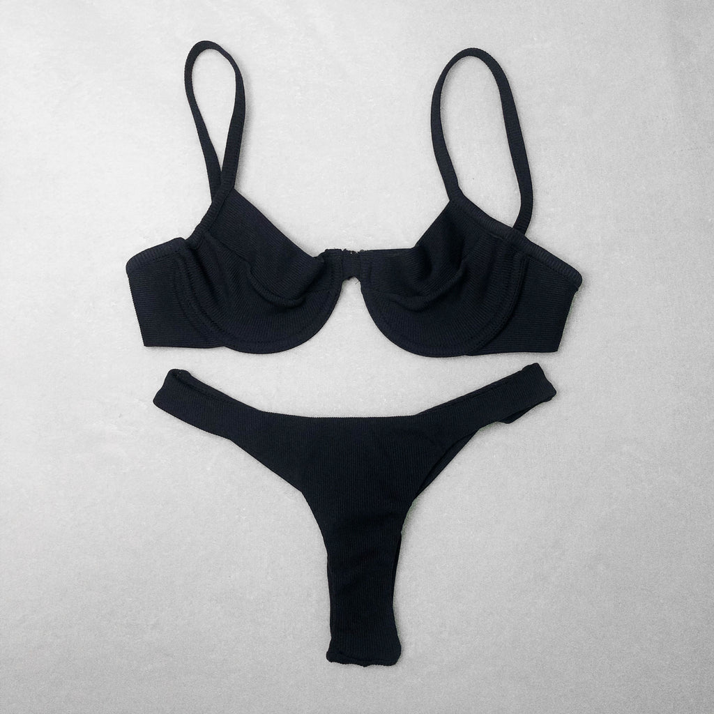 Bottom Frida Black (canelado)