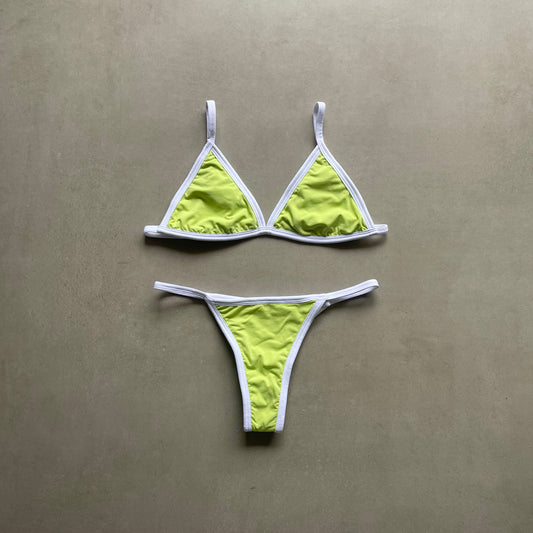 Conjunto Joy Citrus & White