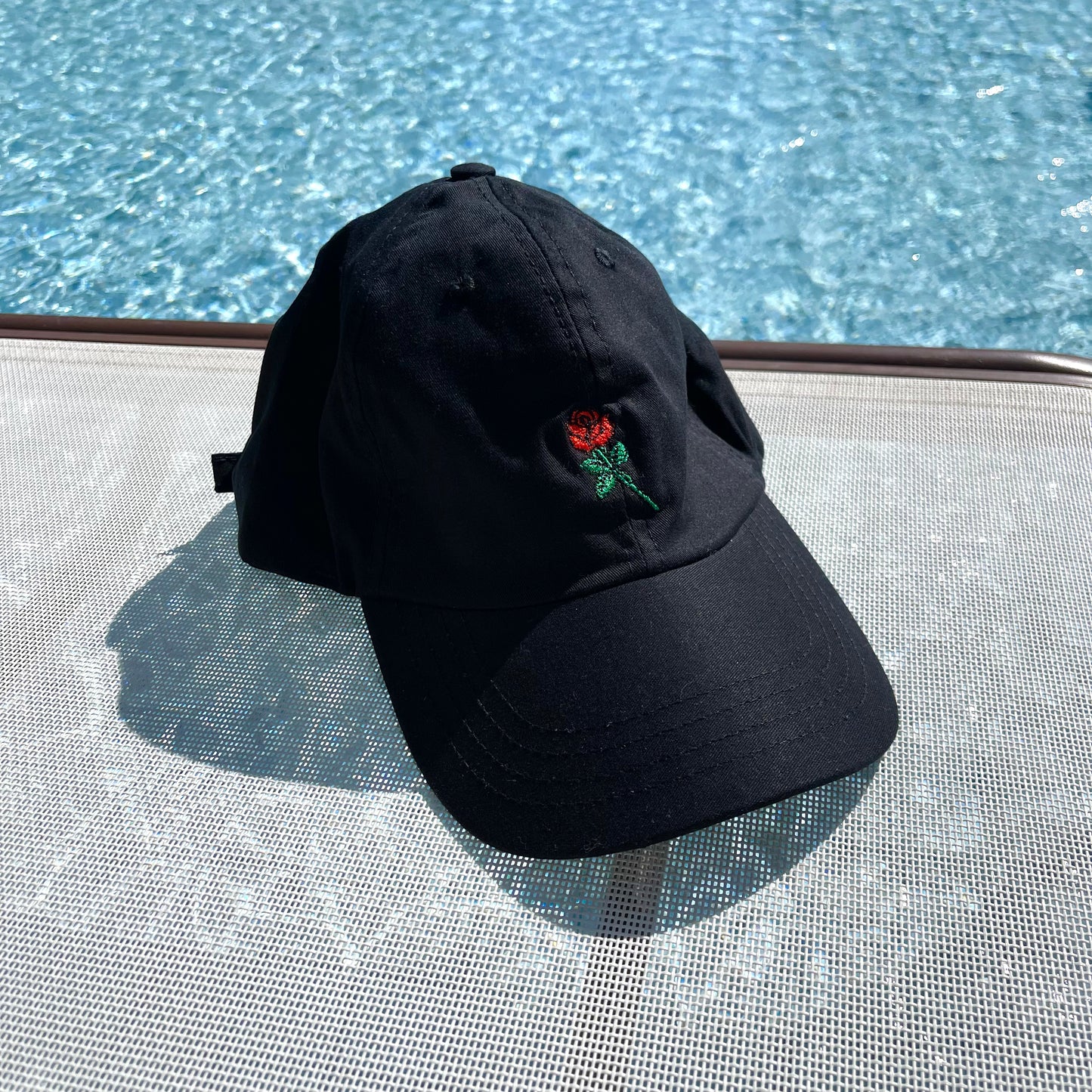 black rose cap