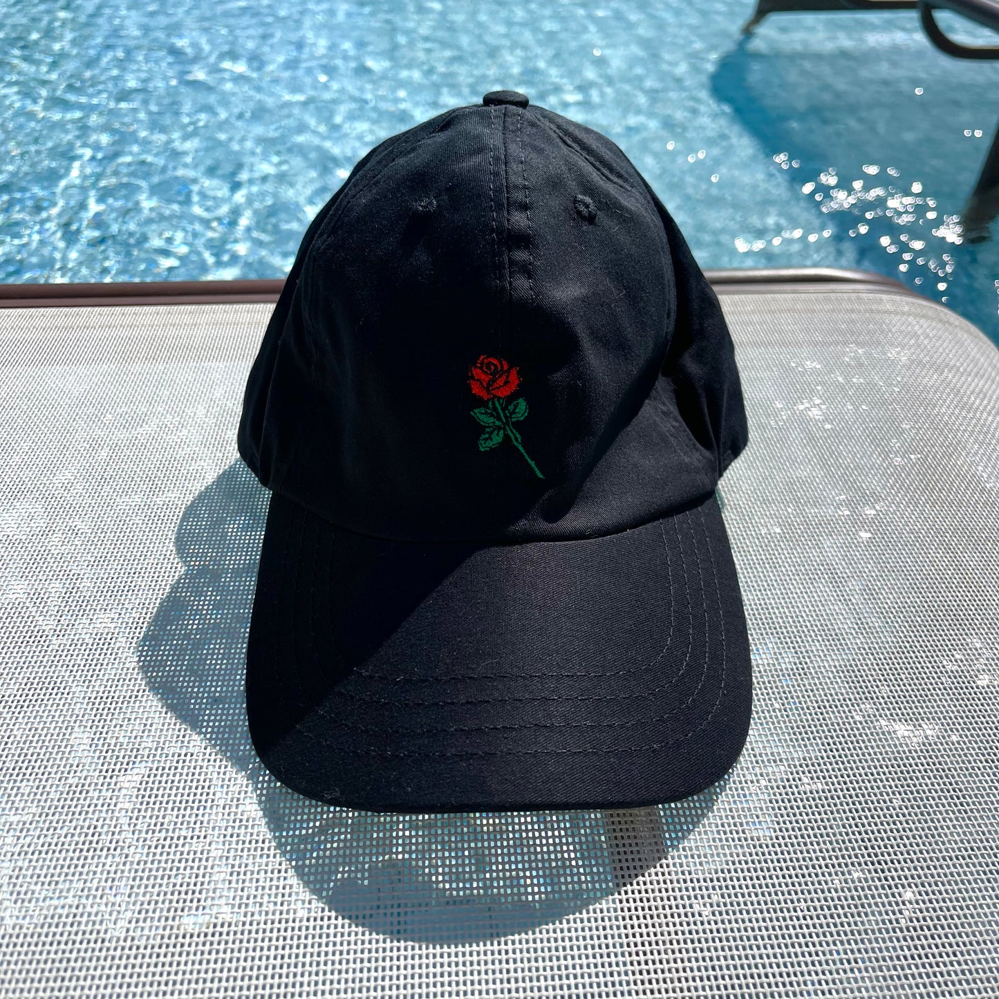black rose cap