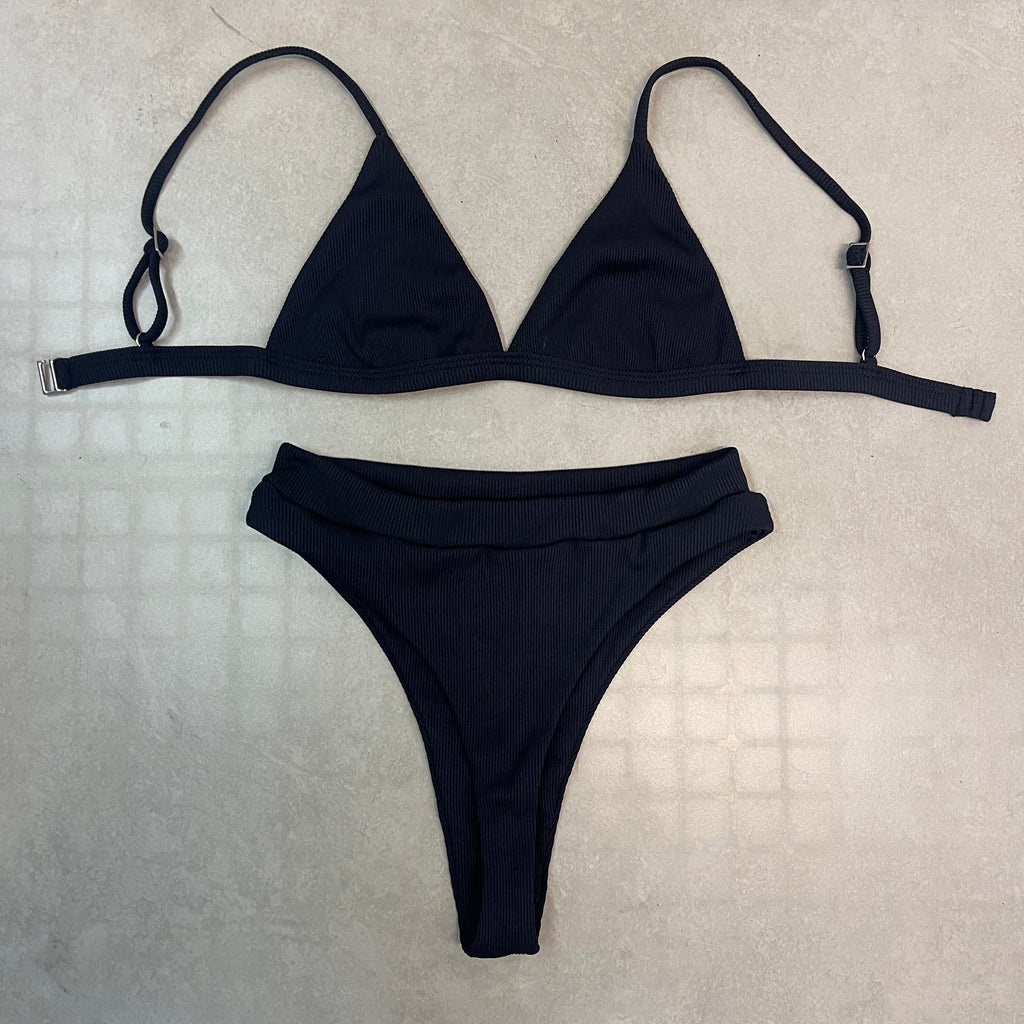 Bottom Maya Black (canelado)