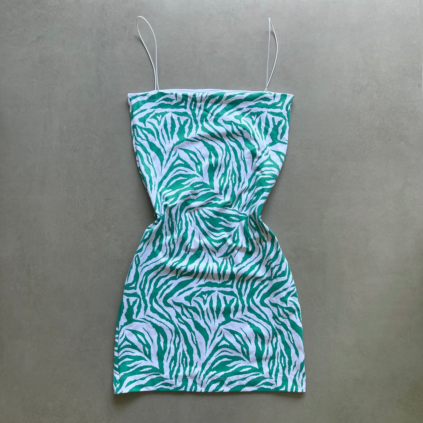 Tiffany Green Zebra dress
