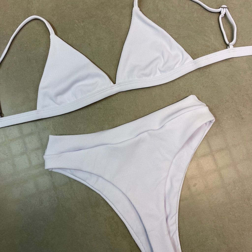 Bottom Maya White (canelado)