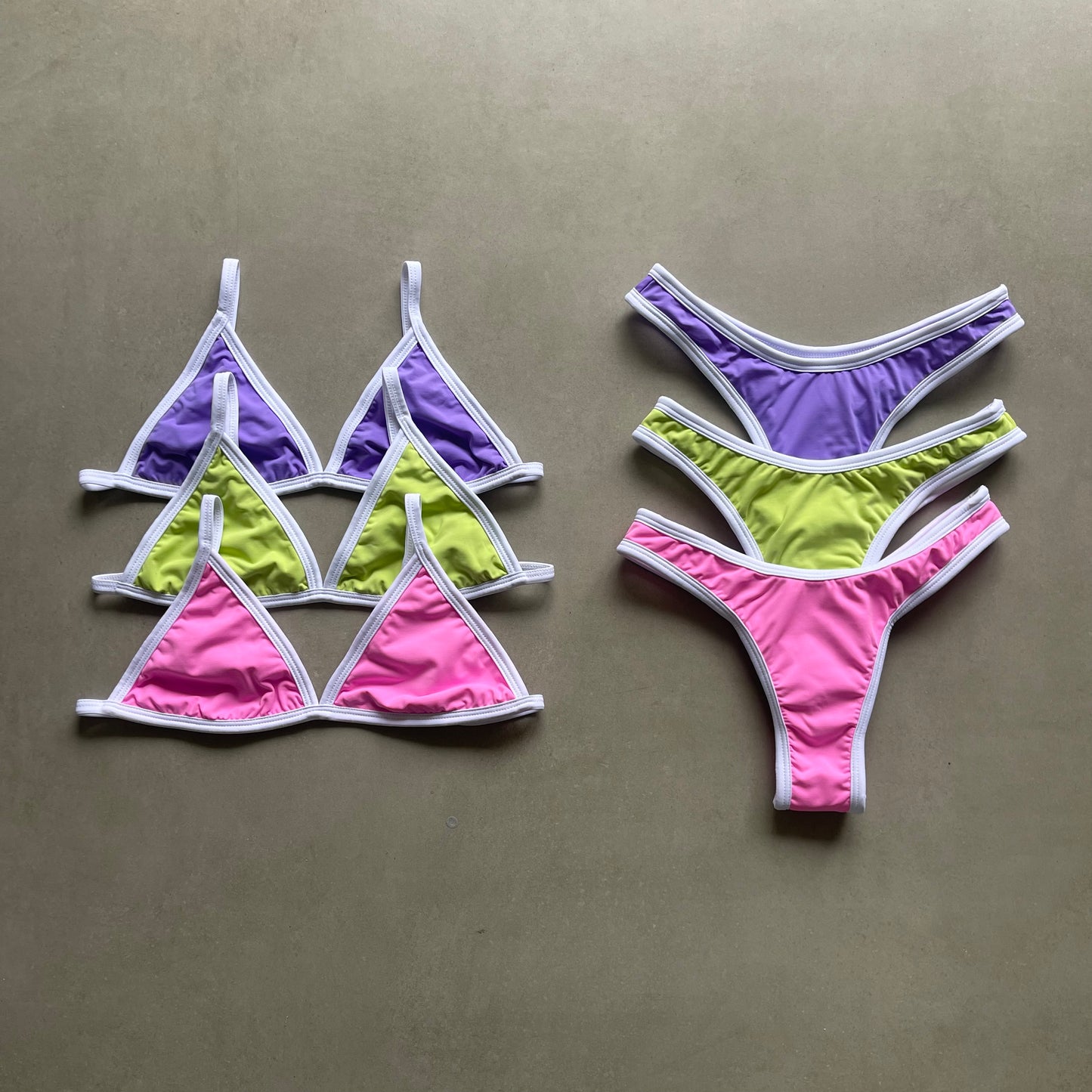 Bottom Lana Fuchsia &amp; White