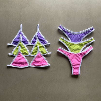 Bottom Lana Fuchsia &amp; White