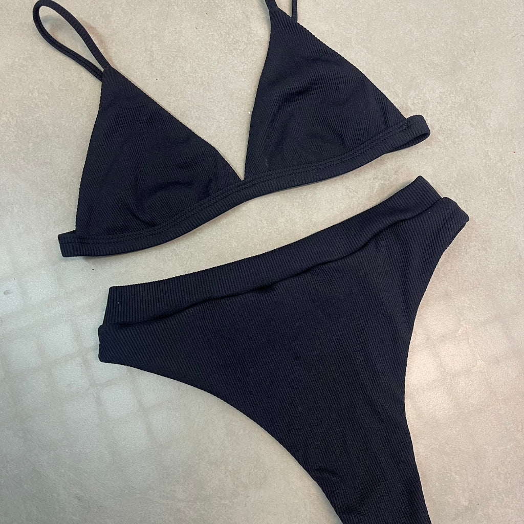 Bottom Maya Black (canelado)